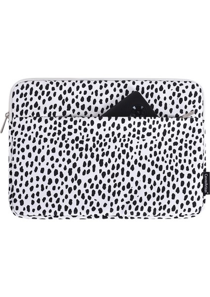 14 Inç Dizüstü Bilgisayar Koruyucu Kılıf Siyah Benekli Dizüstü Taşınabilir Bilgisayar Fermuarlı Çanta (Yurt Dışından) fiyatları