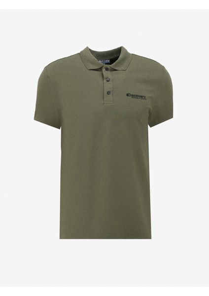 Haki Erkek Polo Yaka Basic Polo T-Shirt D4SM-TST3283
