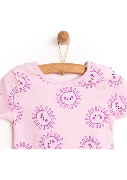 Yenidoğan Tshirt-Patiksiz Alt 2li Takım Kız Bebek modelleri
