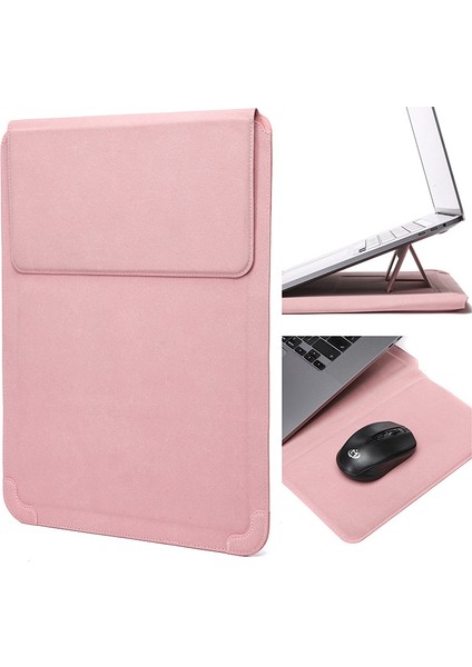 Stand-Mat Pembe ile 14 Inç Dizüstü Bilgisayar Kılıfı Kılıf Dizüstü Ultra-Ince Darbeye Dayanıklı Bilgisayar Çantası (Yurt Dışından) fiyatları