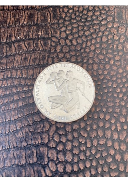 Almanya 10 Mark 1972 J Gümüş Proof (Olympic Games In Munich)