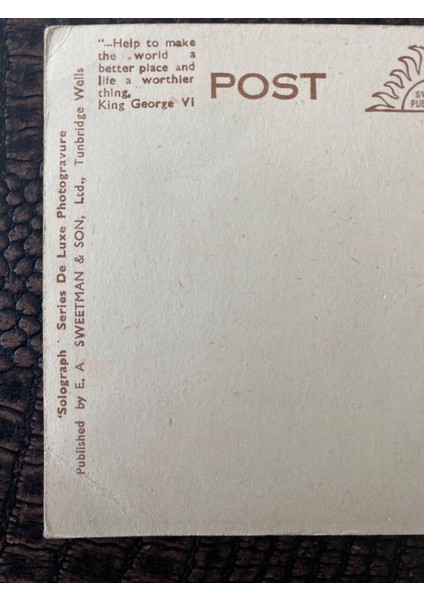 1950'LI Yıllarından Ingiltere E.a. Sweetman And Sons Kartpostal &quot;exeter Cathedral From N.w.&quot;