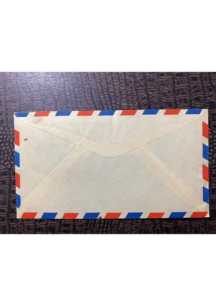 Hindistan'dan Isvicre Geneva'ya Uçak Postası Zarfı 1952 Yılından By Airmail From India To Switzerland