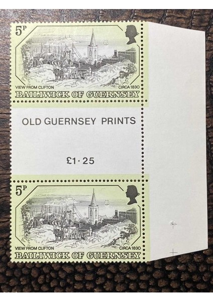 Ingiltere 1978 Ingiliz Sömürge Bailiwick Of Guernsey Old Guernsey Prints (1st Series) Mnh Bloklar