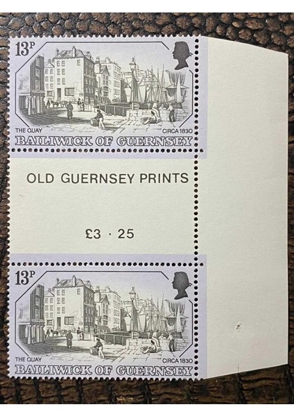 Ingiltere 1978 Ingiliz Sömürge Bailiwick Of Guernsey Old Guernsey Prints (1st Series) Mnh Bloklar