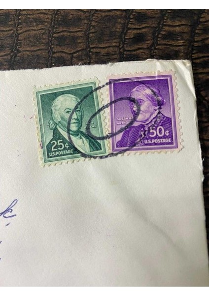Usa Amerikan Pullu 1965 Yılında Iadeli Taahhütlü Postadan Geçmiş Varış Damgalı Boş Zarf Us Registered Mail fiyatları
