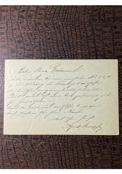 Antiye Almanya Reich Dönemine Ait 1906 Yılında Postadan Geçmiş Posta Kartı Tren Postası Damgalı Kendinden Pullu 2 Pfennig Germania Deutsches Reich indirimleri