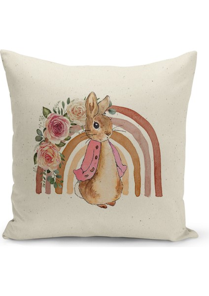 Çocuk Bebek Çift Tarafı Dijital Baskılı 4'lü Kırlent Kılıfı Seti (Kids Children Cushion Cover) modelleri