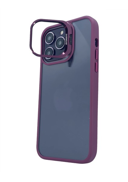 Apple iPhone 15 Pro Uyumlu NT-N001 Kamera Korumalı Arka Koruma Kılıf