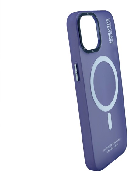 Apple iPhone 15 Uyumlu NT-N002 Magsafe Arka Koruma Kılıf