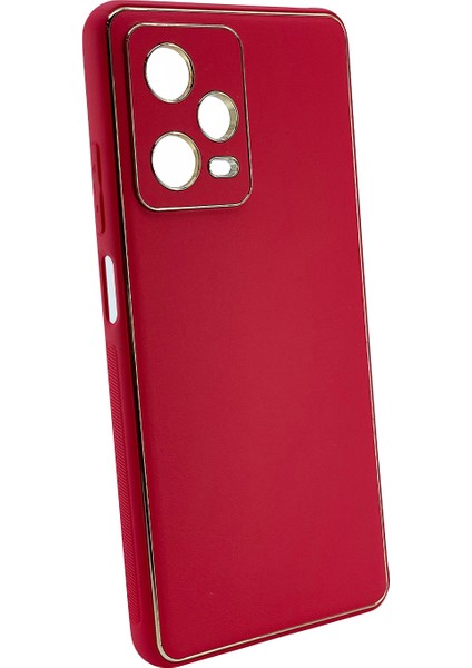 Xiaomi Redmi Note 12 Uyumlu Coco Leather Seri Arka Koruma Kılıf