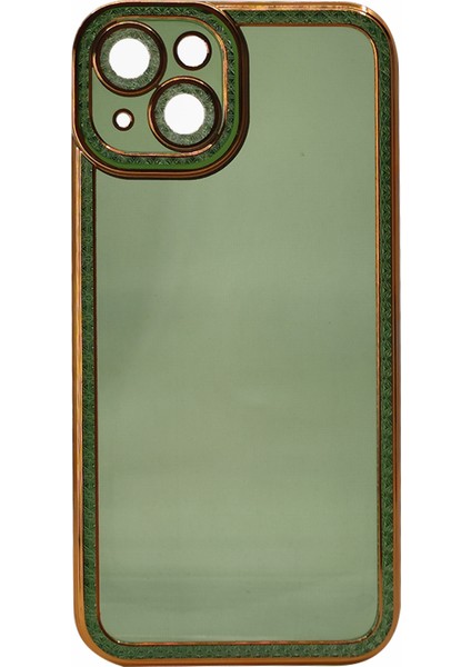 Apple iPhone 13 Uyumlu Lüx Kristal Seri Arka Koruma Kılıf