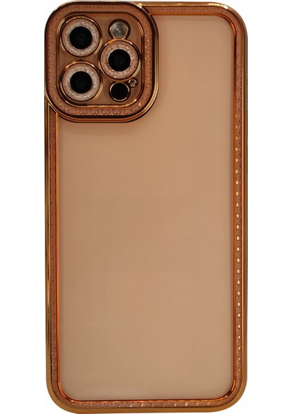 Apple iPhone 12 Pro Max Uyumlu Lüx Kristal Seri Arka Koruma Kılıf