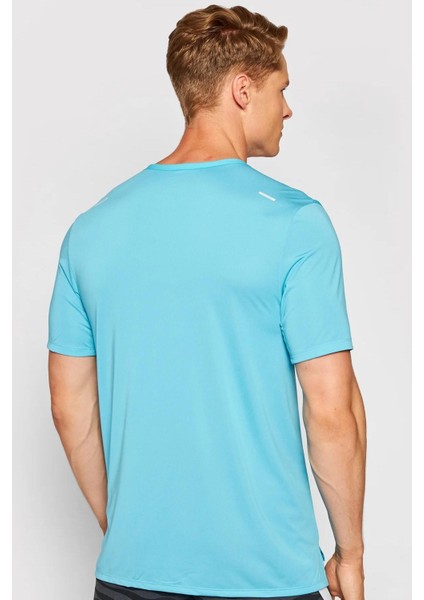 Dri Fit Rise 365 Running Tee Blue Kısa Kollu Erkek Koşu Tişörtü Mavi fiyatları