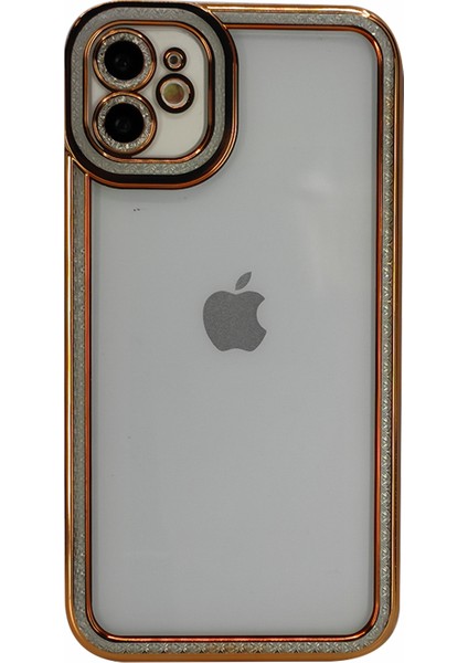 Apple iPhone 11 Uyumlu Lüx Kristal Seri Arka Koruma Kılıf