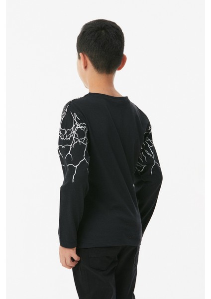 Baskılı Bisiklet Yaka Unisex Çocuk Body modelleri