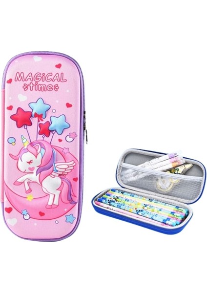 Çocuk Çizgi Film Sevimli Yıldız Ay Midilli Kalem Kutusu (Yurt Dışından)