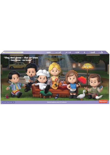 HPH05 Little People® Collector Friends Tv Dizisi 6'lı Özel Set