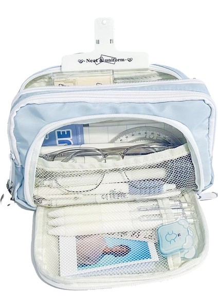 Öğrenci Kırtasiye Malzemelerinin Saklanması Için Geniş Çok Fonksiyonlu Kalem Kutusu (Yurt Dışından) fiyatları