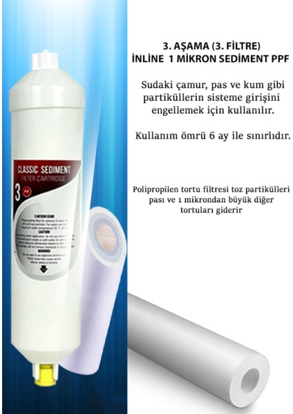 Su Arıtma Cihazı Yeni Seri Ph Dengeleyici 6 Aşamalı Inline Vontron Membranlı Bakım Seti fırsatları