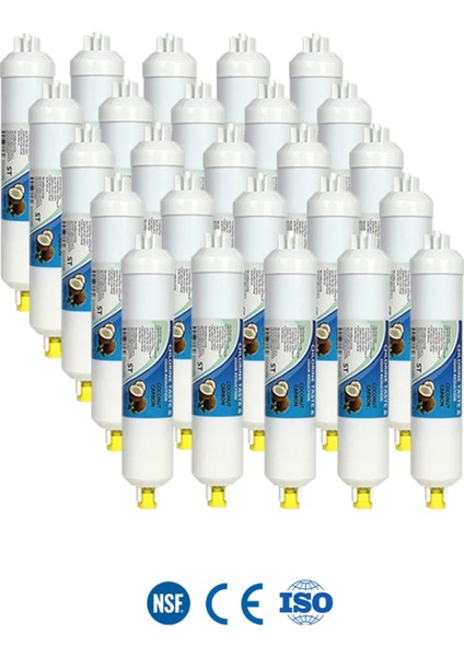 Kapalı Kasa Su Arıtma Cihazı Uyumlu Yeni Seri Inline 5 Aşamalı Filtre 25 Takım Set indirimleri