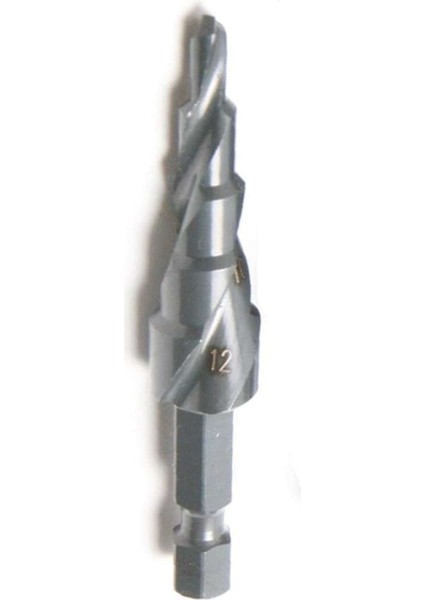 12MM Kademeli Evye Delme Ucu