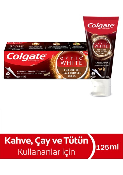 Optic White Kahve Çay ve Tütün KULLAN125ML