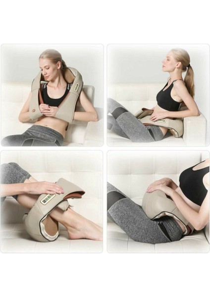 Cilt Sıkılaştırıcı 2021 Model Ovmalı Isıtmalı Masaj Aleti Boyun Sırt Bel Omuz Tüm Vücut Masaj Cihaz fiyatları