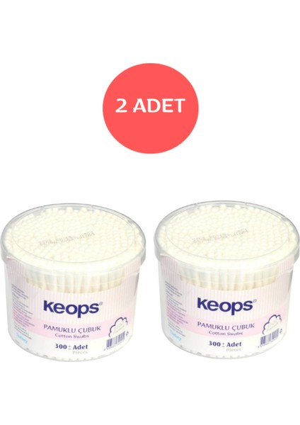300 Lü Kulak Çubuğu 2 x 300