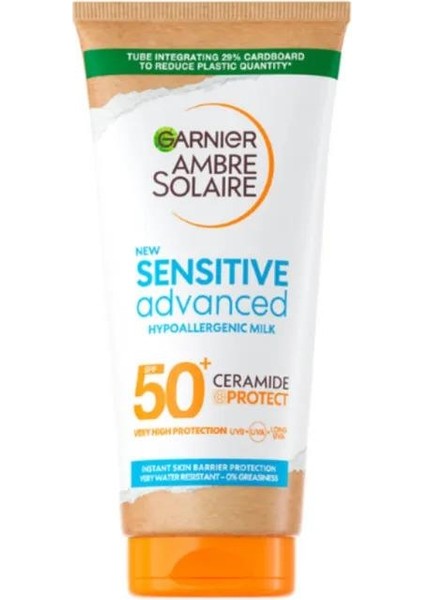 Garnıer Ambre Solaire Sensitive Advanced Milk Spf