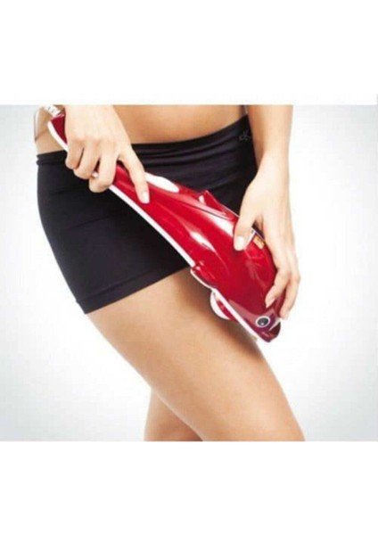 Boyun Sırt Tüm Vücut Için 3 Başlıklı Yunus Balığı Masaj Aleti modelleri