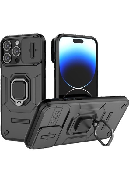 Apple IPHONE14 Araba Manyetik Parmak Yüzük Standı Darbeye Dayanıklı Parmak Yüzük Askısı Kılıfı (Yurt Dışından) fiyatları