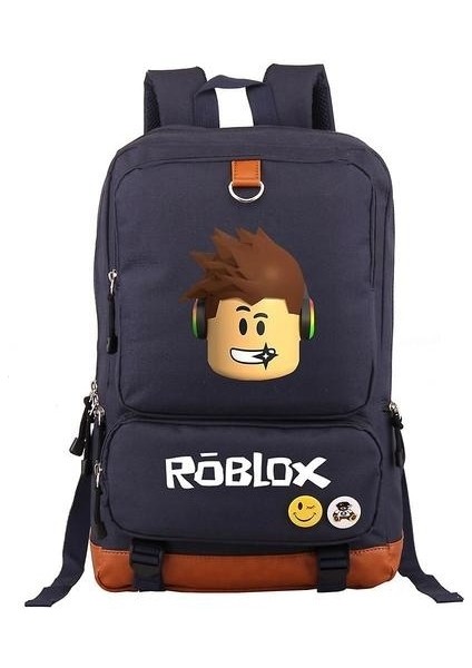 Sanal Dünya Roblox Sırt Çantası Bilgisayar Çantası Öğrenci Okul Çantası (Renk-10) (Yurt Dışından)