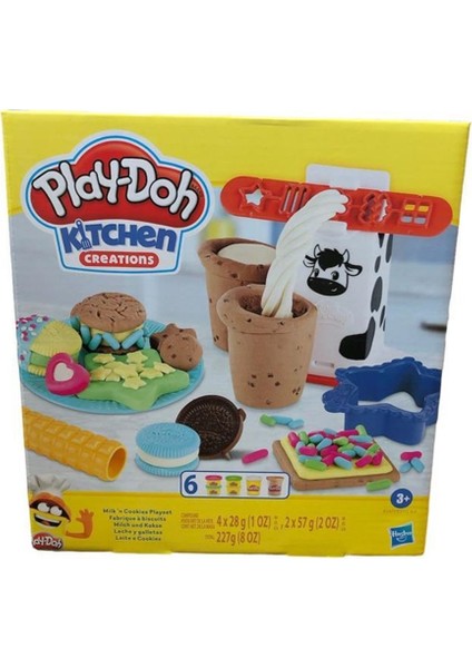 Play Doh Mutfak Atölyesi Sütlü Kurabiye Seti E5112 E5471