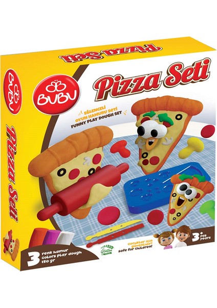 Pizza Oyun Hamuru Seti 9 Parça OH0020