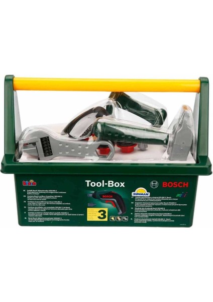 Klein Toys Bosch El Çantalı Oyuncak Tamir Seti
