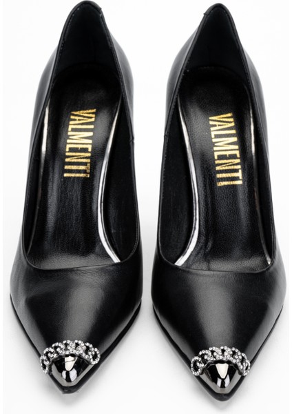 Cielokadın Siyah Deri Topuklu Ayakkabı 22 3369 Bn Ayakkabı Y24 indirimleri