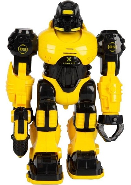 Thunderbolt Sesli ve Işıklı Robot 25 cm