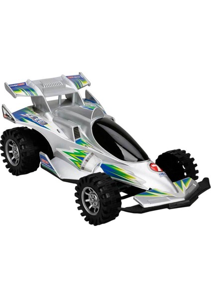 Maxx Wheels Sesli ve Işıklı 3D Buggy Sürtmeli Araba 00996 Gri