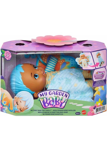 İlk Kelebek Bebeğim Mavi Saçlı Bebek HBH37 HBH38