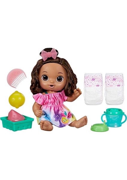 Baby Alive Bebeğimle Eğlenceli Yudumlar Esmer F7357