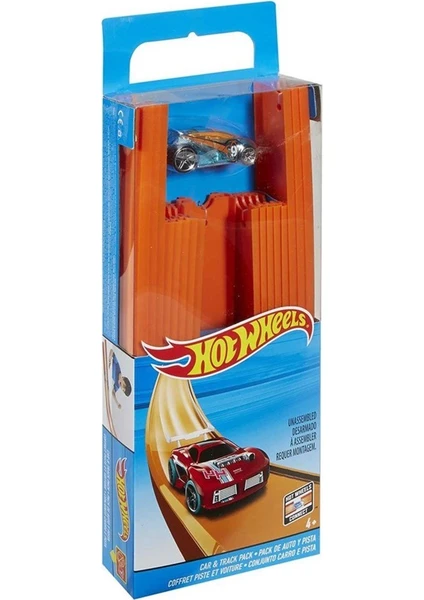 Hot Wheels Track Builder Araba ve Pist Seti BHT77