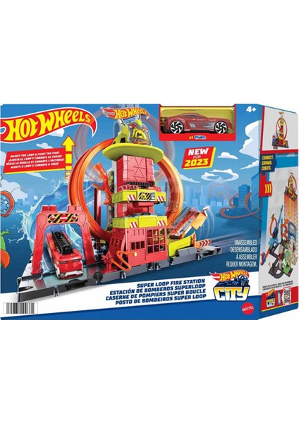 Hot Wheels Çember Pistli İftaiye İstasyonu HKX41