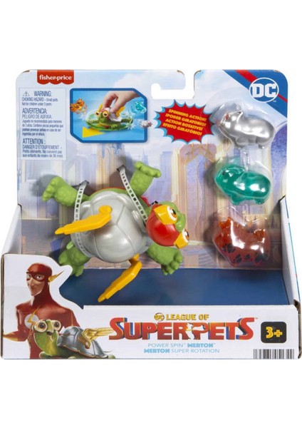 Imaginext DC League of Super Pets Aksiyon Figürleri HGL08 HGL10 Merton