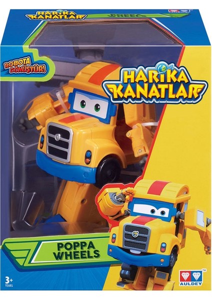 Poppa Wheels (Büyük Boy) Dönüşen Tekli Figür modelleri