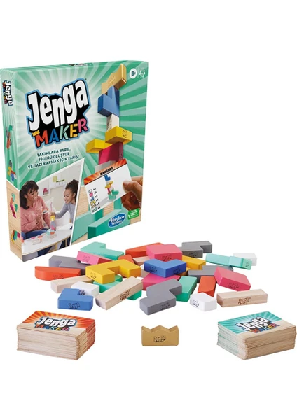 Hasbro Games Jenga Maker Kutu Oyunu F4528