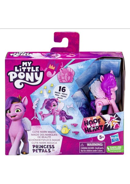 My Little Pony Sevimli İşaret Sihri Pony Figürleri F3869 F5251 Princess Petals