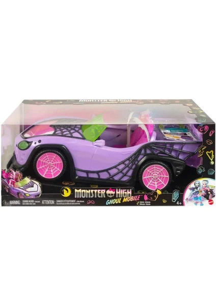 Monster High Ghoul Mobile Gösterişli Araba HHK63