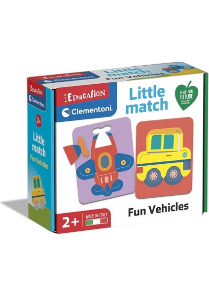 Clementoni Little Match Eğlenceli Araçlar 16718