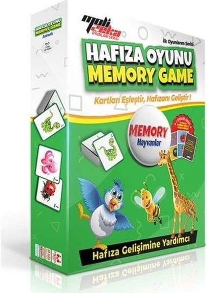 Hafıza Oyunu Hayvanlar Serisi – Memory Game